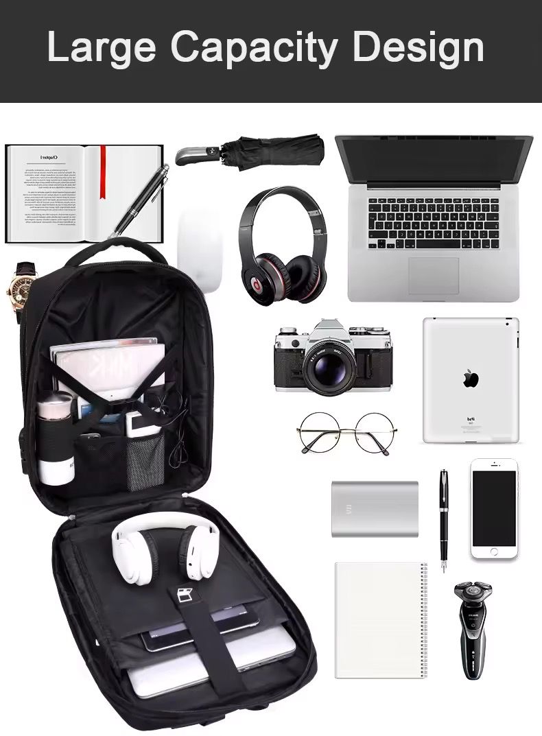 Mochila Motocicleta USB