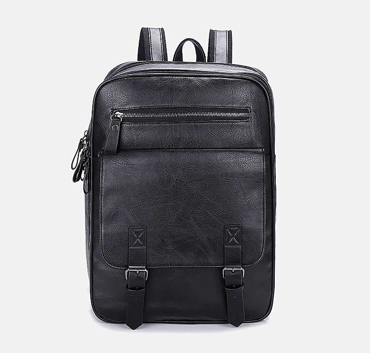 Mochila De Ecocuero Vintage